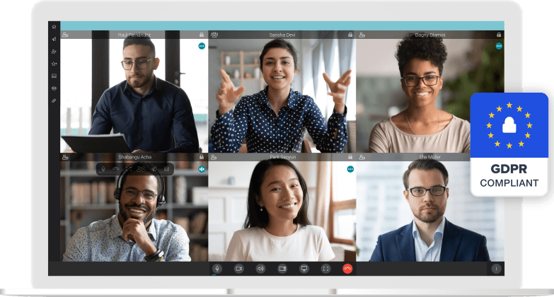 Secure video calls when working from home